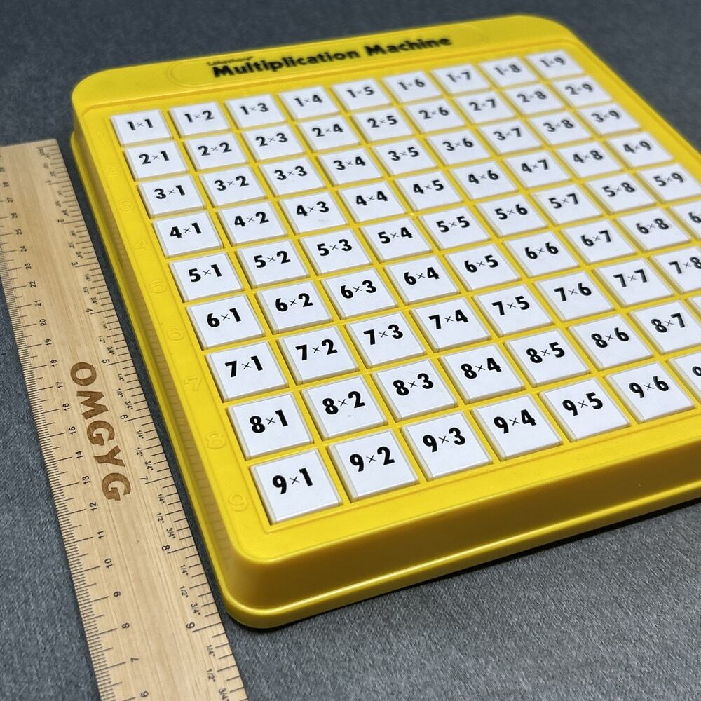 Multiplication Machine Kids Learning Toy - Yellow - Picture 2 of 7